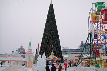 俄羅斯葉卡捷琳堡圣誕樹